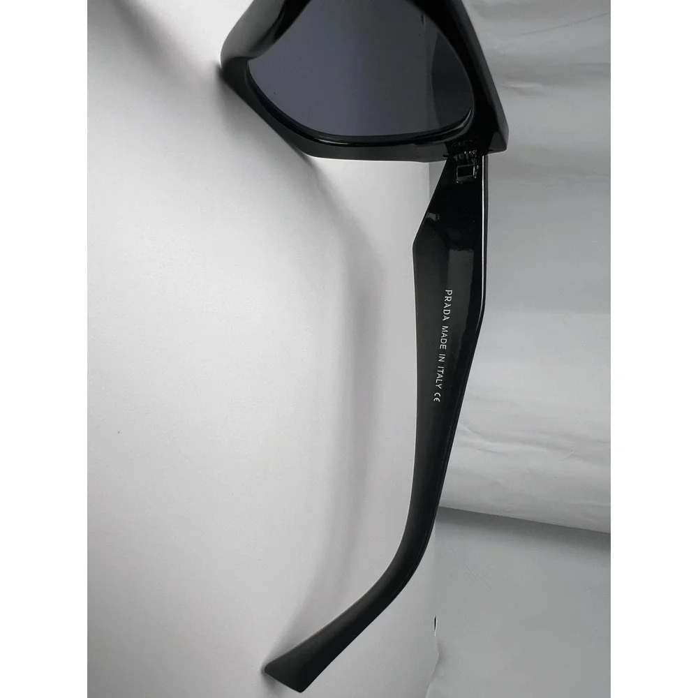 PRADA Symbole Geometric Black Sunglasses PR 15WS LNWOT
